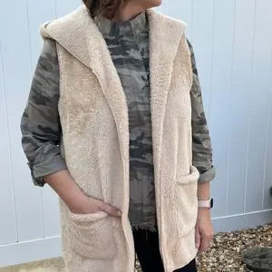 The Stephanie Faux Fur Vest